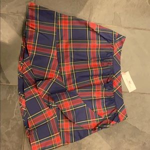Vineyard vines plaid skirt